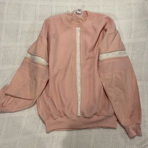 Pink vintage pullover